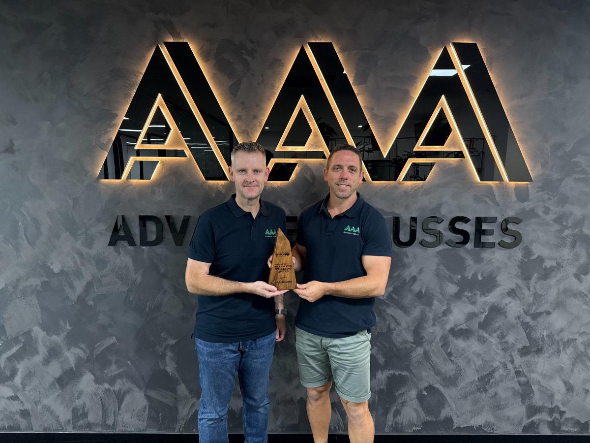 AAA Advanced Trusses has once again been recognised for its outstanding commitment to employee wellbeing, taking home the 2026 FTMA Jackson Kidd Wellbeing Award for the second time in a row.